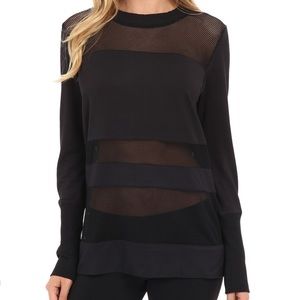 Alo Yoga plank mesh long sleeve top